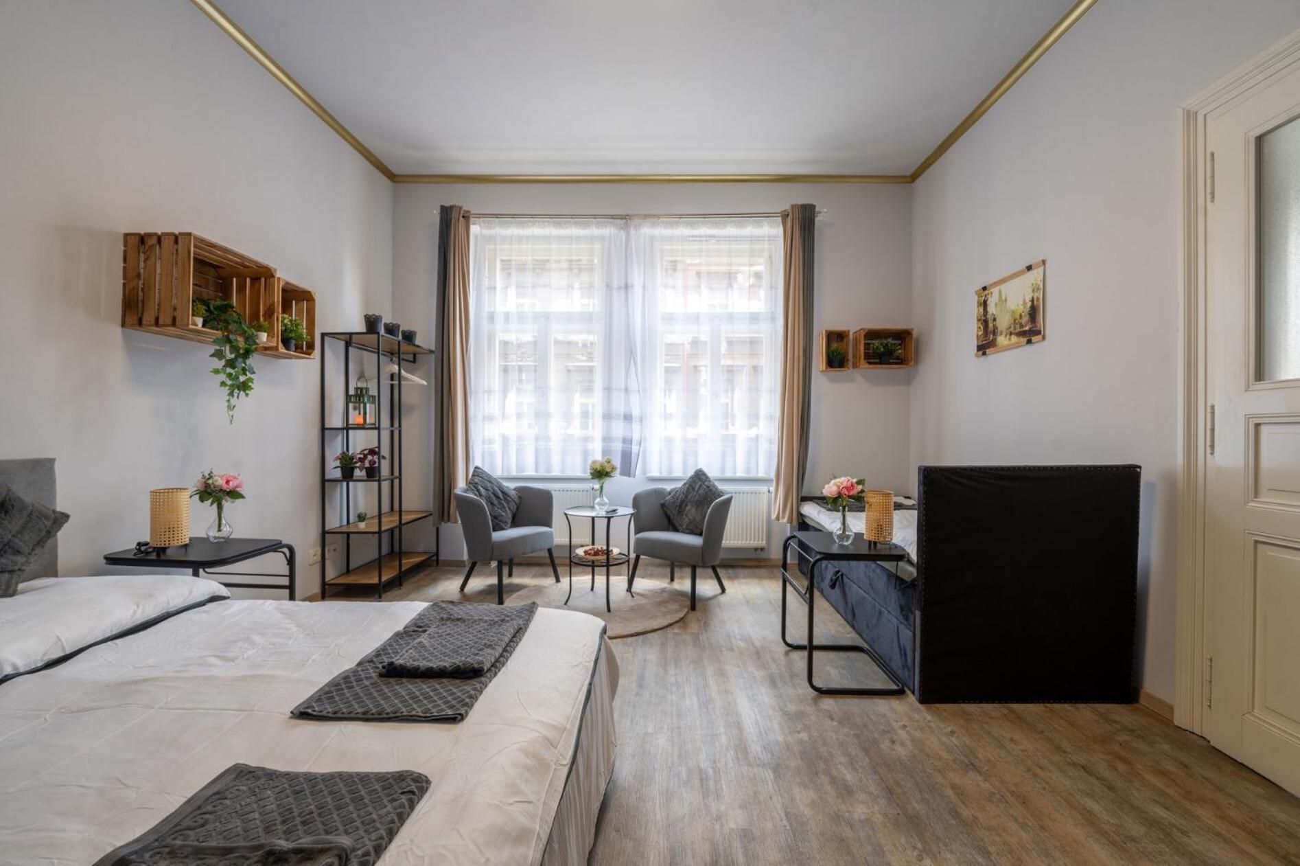 Cozy 3-brd Riverside In Center Apartmán Prague