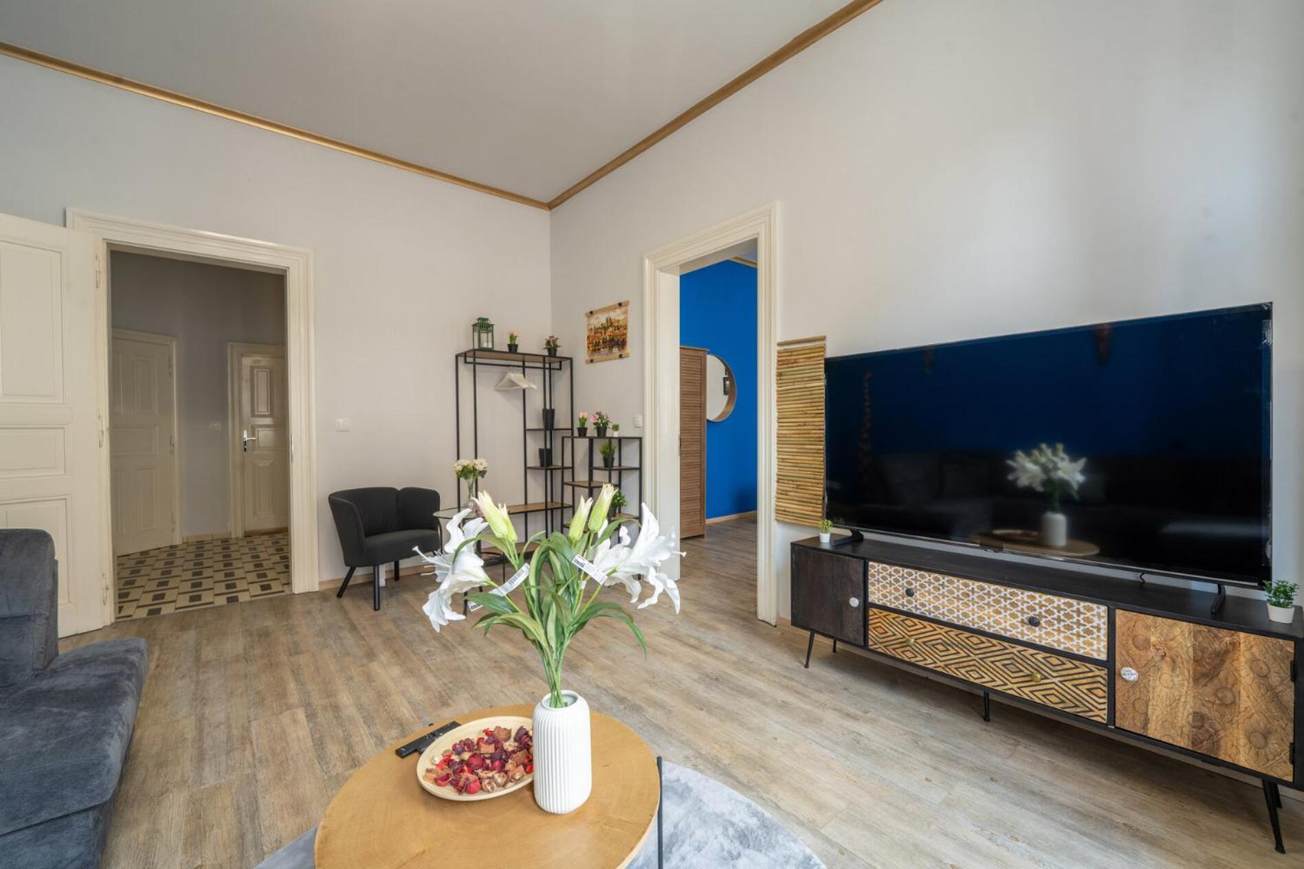 Apartmán Cozy 3-brd Riverside In Center Prague