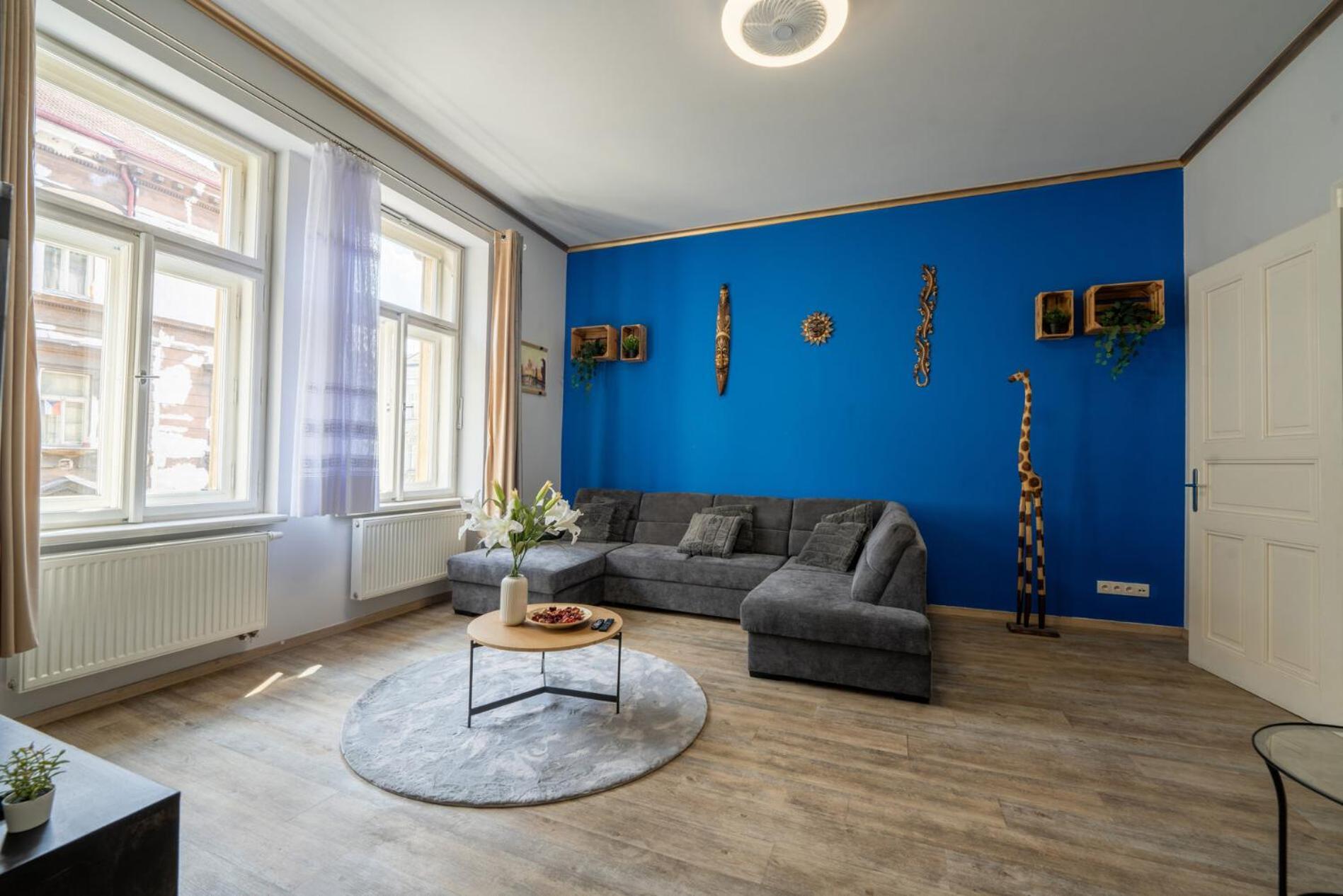 Cozy 3-brd Riverside In Center Apartmán Prague